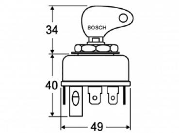 Zünd- Lichtschalter Bosch