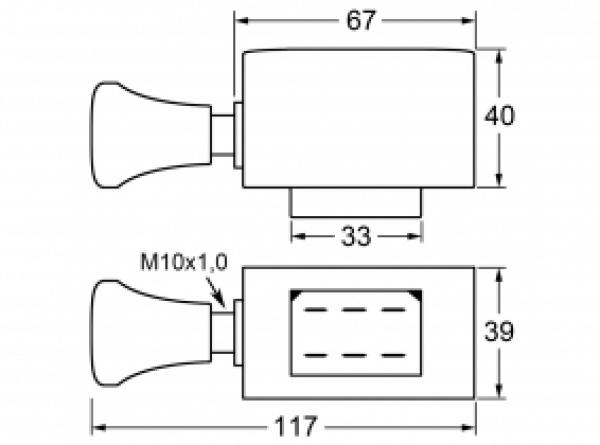 Warnblinkschalter 12V Bosch